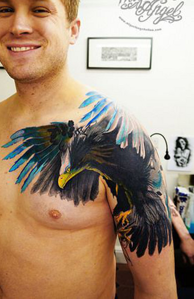 фото татуировка орел
