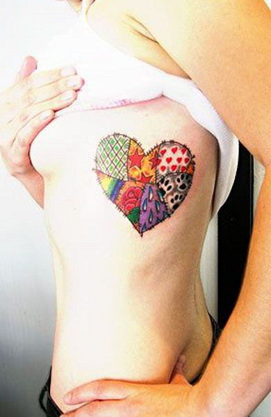 татуировка сердце