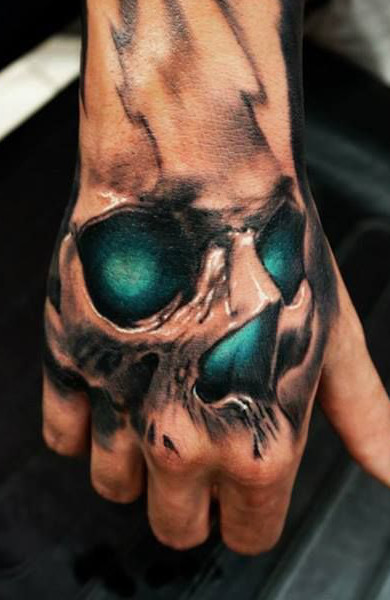 tattoo of the skull