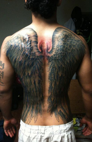 фото татуировка крылья
