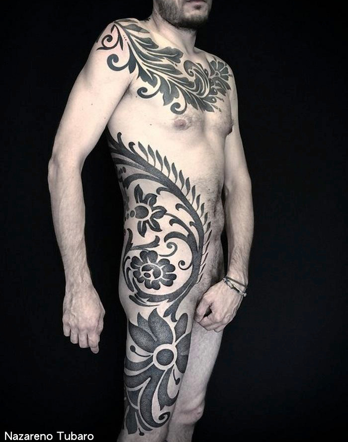 Татуировки в стиле барокко, 130+ фото.