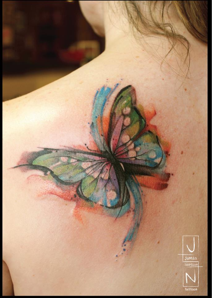Татуировка бабочка - значение, эскизы тату и фото