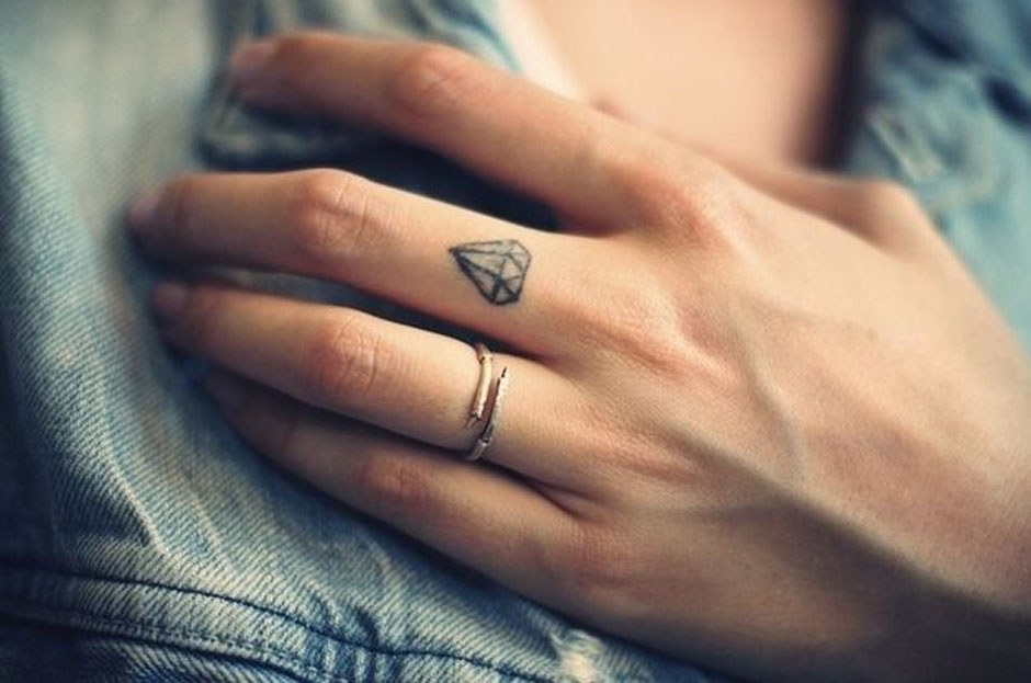 Маленькие Татуировки на пальцах