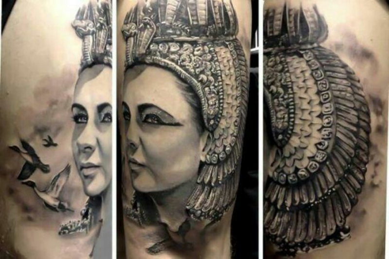 Татуировка Клеопатра