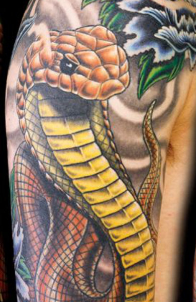 Татуировка кобра