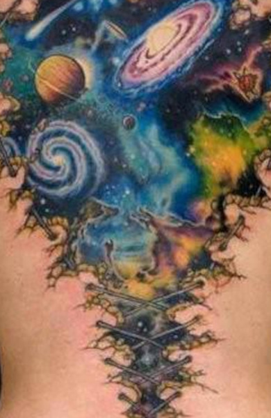 Татуировка Млечный Путь