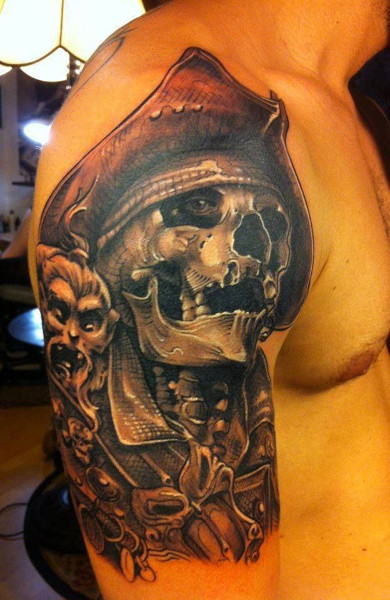 Татуировка пират