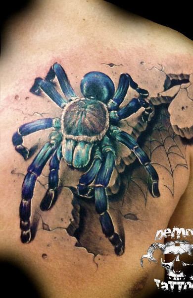 фото татуироки паук
