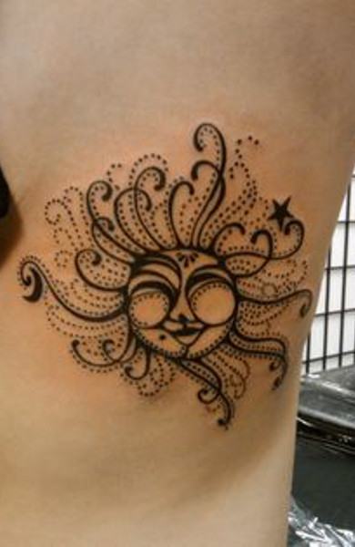 эски татуировка солнце