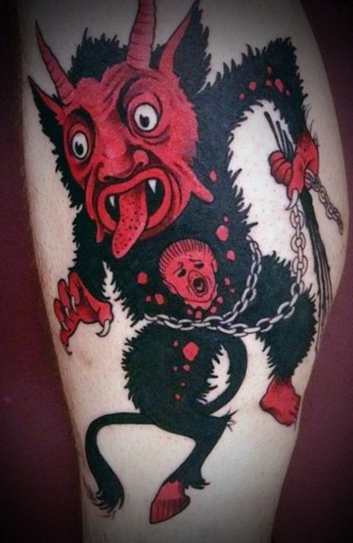 Татуировка дьявол 